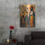  «Divine Light of Jesus Christ» par Doron David, art mural en métal, 24 po x 36 po-1164515000