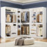 72"-108"Closet System With Drawers