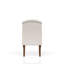 Gray Upholstered Wing Dining Chair, With Construction Feature Chair For Host, Gray, Firm And Resilient