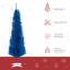 Arbre de Noël artificiel, arbre de Noël mince avec 294 pointes de branches réalistes et support en plastique-103718637