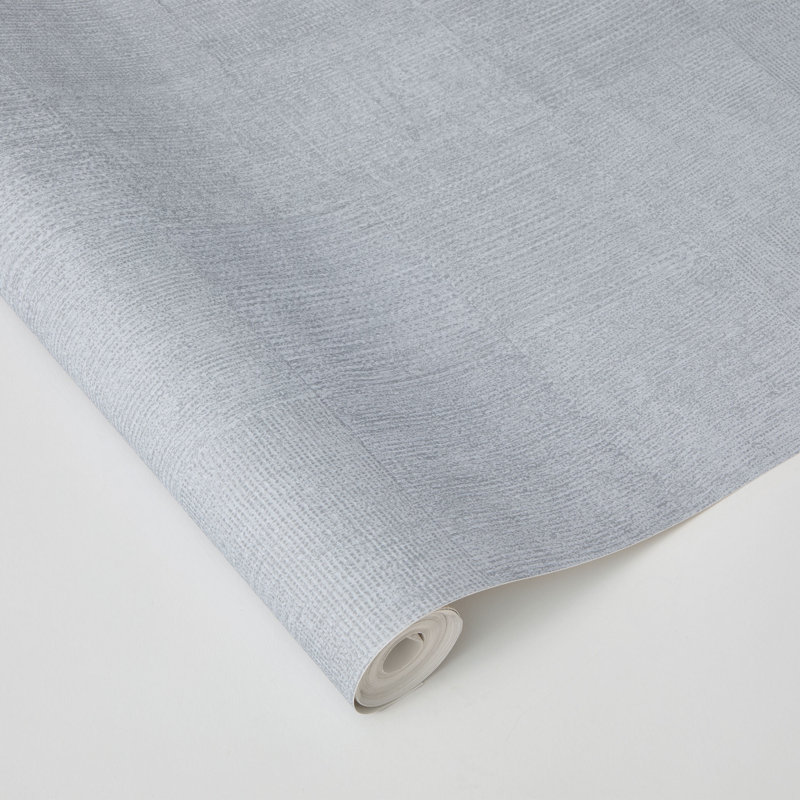 Textured Check Peel and Stick Wallpaper by Pure Salt, Blue