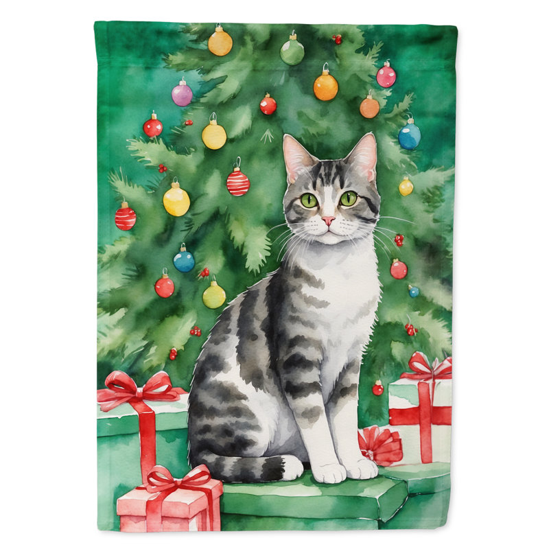 Drapeau de jardin Pixie Bob, American Wirehair