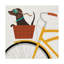 « beach bums teckel bicycle i », reproduction d’impression sur toile tendue-33420797