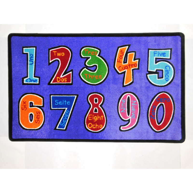 Tapis violet Harrietstown Numero Uno