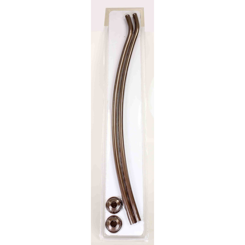  Tringle de rideau de douche ajustable, Bronze