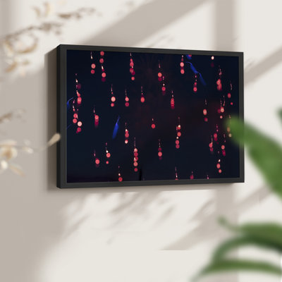 Crimson Constellation - Reproduction encadrée - Restickable