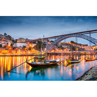Port Skyline by SeanPavonePhoto - Wrapped Canvas Print