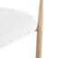 2 tabourets de comptoir beiges - Pieds en fer naturel avec îlot de cuisine de style simple avec poids de dossier de 265 lb et assise en tissu-2001274871-2001274858