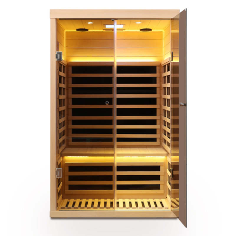 Sauna infrarouge lointain pour deux personnes