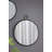 24" X 27" Wall Mirror With Frame, Contemporary Minimalist Accent Mirror For Living Room, Foyer, Entryway, Bedroom