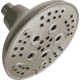 Pivotal Multi Function Fixed Shower Head with H2okinetic Technology