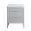 Meuble-lavabo autoportant entièrement assemblé avec comptoir en bois massif et marbre d'ingénierie-115706071-115706072