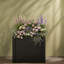 Boîte à fleurs surélevée en acier durable, solution de jardinage extérieur moderne