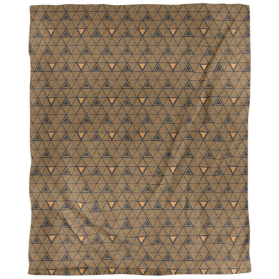 Tissu triangles tissé à la main