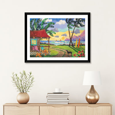 Coucher de soleil au paradis par Robin Wethe Altman - reproduction d'art