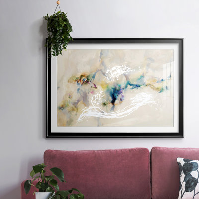 Stardust encadrée, impression encadrée avec biseauté mat et verre