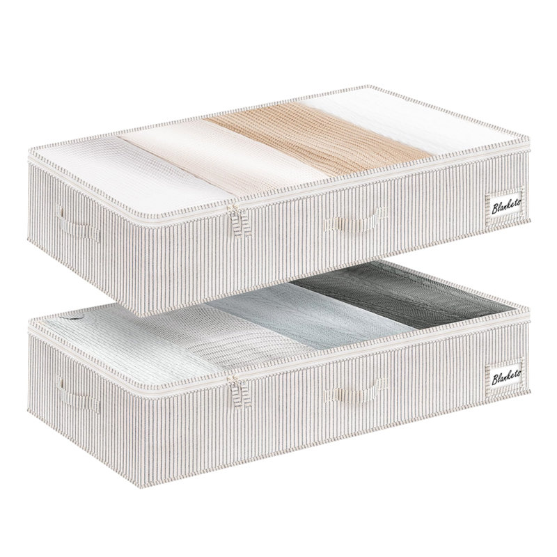 Ebern Designs Fabric Underbed Storage