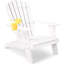 Chaise pliante blanche pour camping