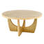 Table basse ronde de 36 po (y compris la table basse, sans les chaises)-1479357204