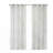 Palm Leaf Burnout Window Sheer White 50x95"-126927763-126927764