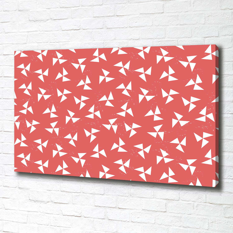Geometric Background - Wrapped Canvas Print