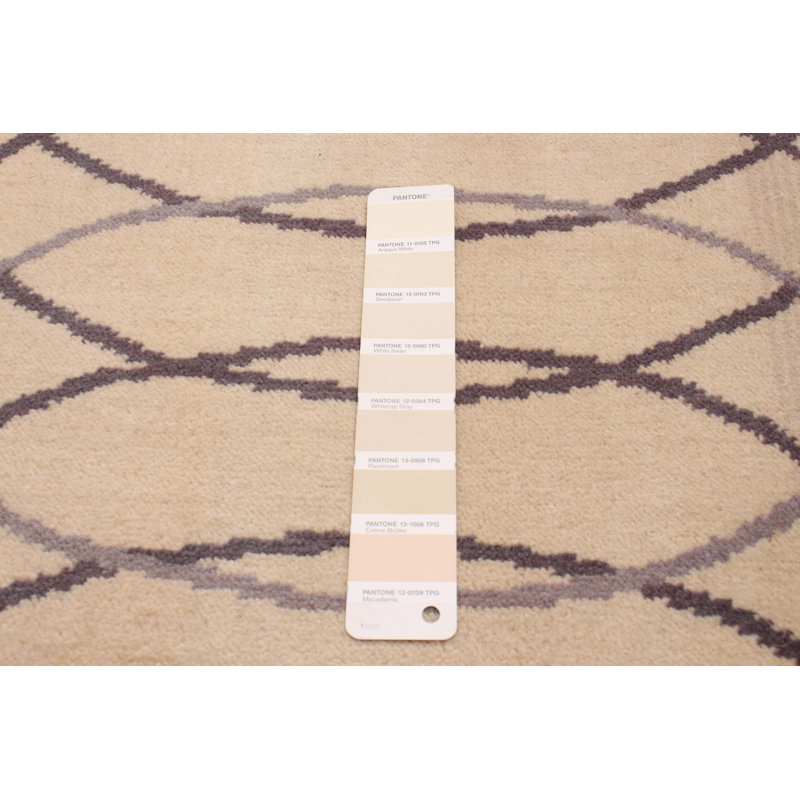 Kayzlee Wool Geometric Indoor Rug