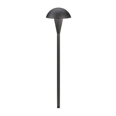 3W LED Low Voltage Mushroom Path Light Set of 4 (301BLK-LED