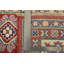 Tapis oriental rouge en laine noué à la main Nabeel