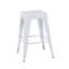 Tabouret à hauteur de comptoir 24 po, ensemble de 2 tabourets de bar en métal sans dossier, non empilable, amovible et facile à assembler, conception peu encombrante pour îlot de cuisine / bar / café / salle à manger-1619274585-1619274596-1619274598