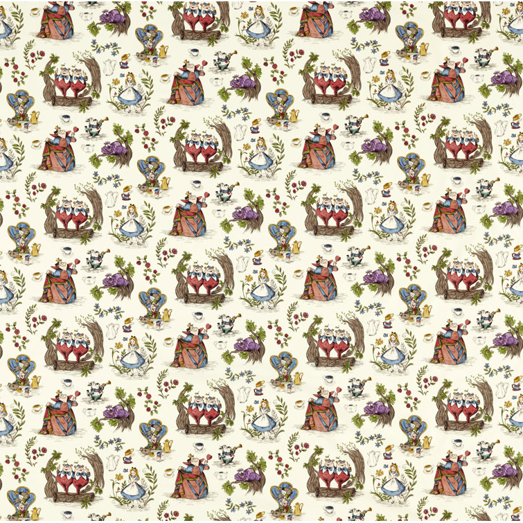 Alice in Wonderland Fabric