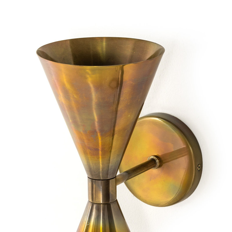 Clement Sconce-Burnt Brass