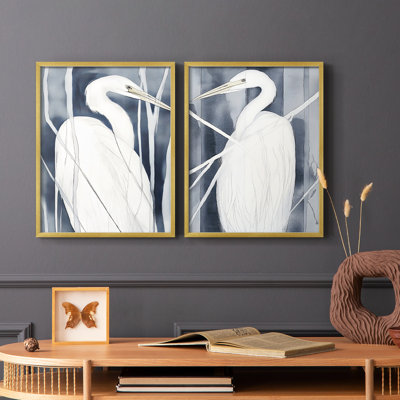 ANIMALS Series CCCLLXX - Reproduction encadrée de qualité supérieure - prête à être accrochée - aucun clou requis - aucun clou requis