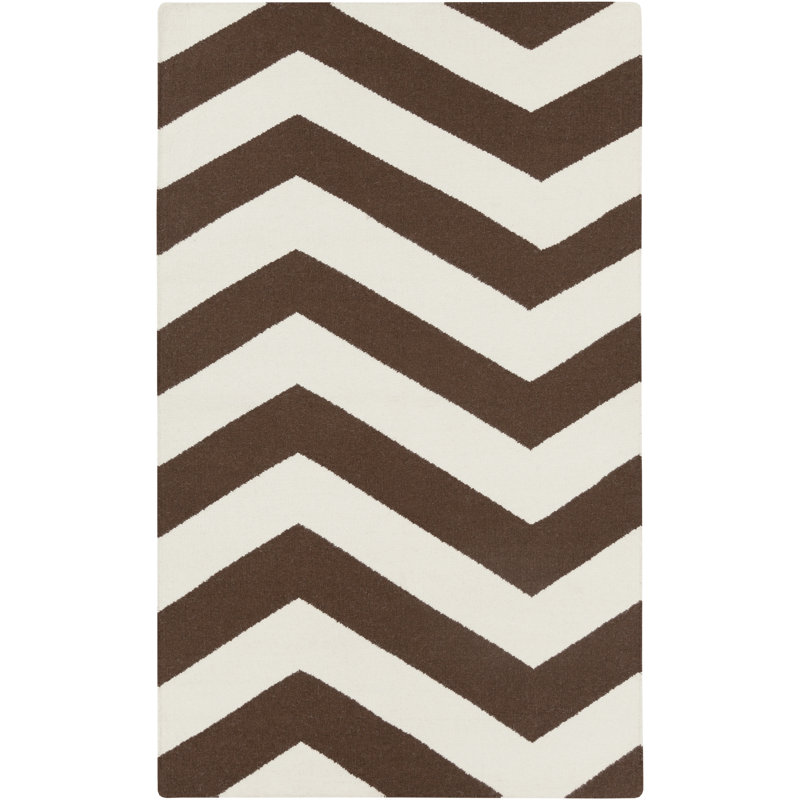 Diego Wool Chevron Indoor Rug, Rectangle 9' x 13'