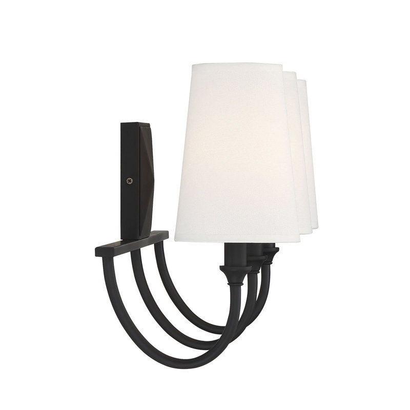 Payson 3 - Light Dimmable Vanity Light, Matte Black