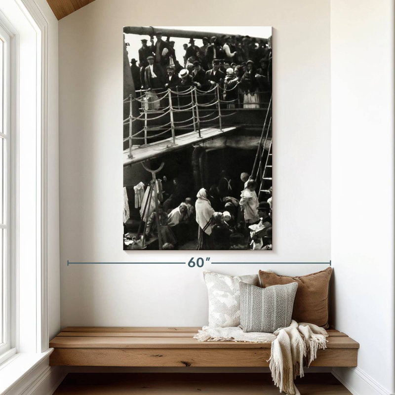 Leisha The Steerage 1907, H 51 po x l 34 po