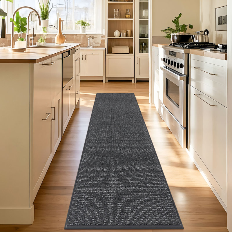 Solid Colour Area Rug, Runner 61cm x 243.8cm