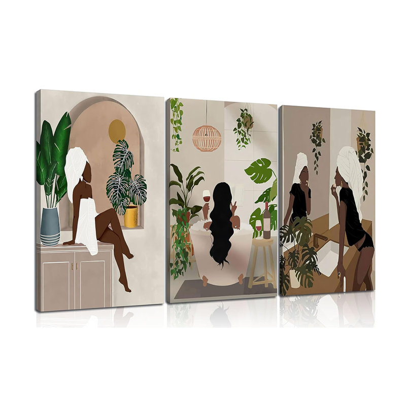 3 Piece Wrapped Canvas Print