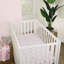 Drap-housse pour lit de bébé Floral Elephant and Butterflies