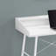 Bureau d'ordinateur, bureau personnel, ordinateur portable, tablettes de rangement, L 48 po, travail, stratifié, métal, contemporain, moderne-49294724-49294723