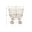 Metal Rolling Laundry Cart with Rack-599348548