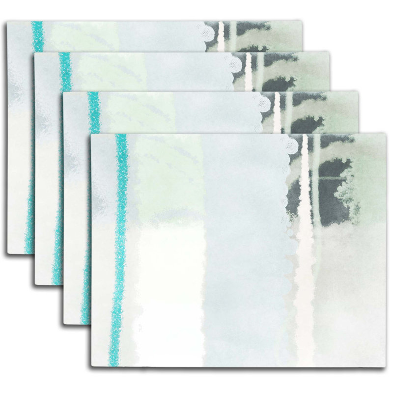 Napperon abstrait en polyester
