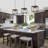 Industrial 1-Light Square Cage Pendant