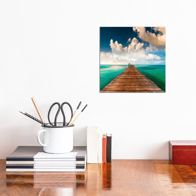 Tropic Blues by Mike Calascibetta - Wrapped Canvas Gallery-Wrapped Canvas Giclée