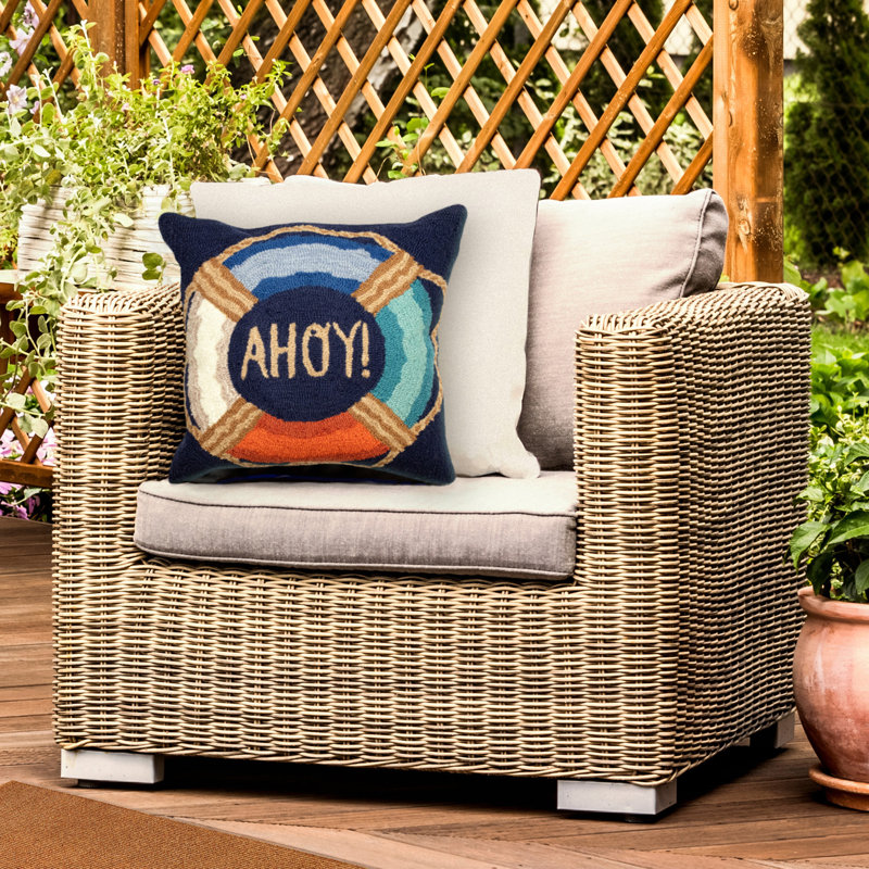  Outdoor Square Pillow Cover & Insert