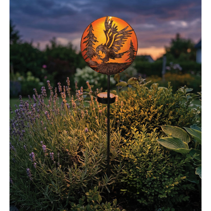 Piquet de jardin solaire en métal et acrylique Night Sky, Aigle