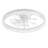 Cissline 20" Contemporary Flush-mount Ceiling Fan With Faceted Crystal Edge And Curved Led For Stylish Bedrooms & Living Areas
