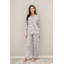 Ensemble de pyjama tricoté en coton 2P pour femme RH Pyjama RHW2843-A-792846129