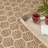 Koebe Geometric Reversible Indoor / Outdoor Area Rug in Tan-828140419