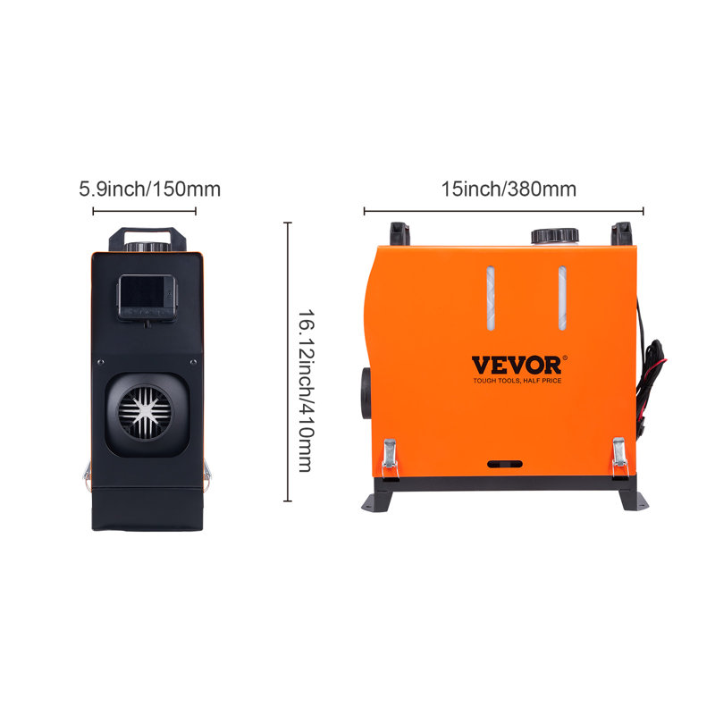 VEVOR 1 BTU Electric Cabinet Space Heater