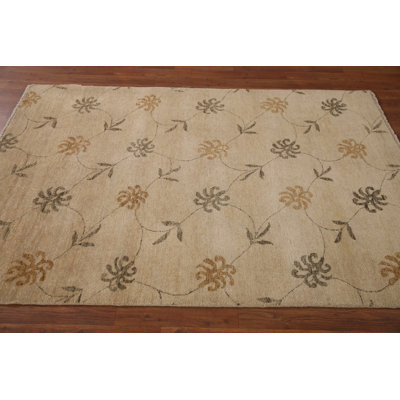 Tapis beige Gabbeh